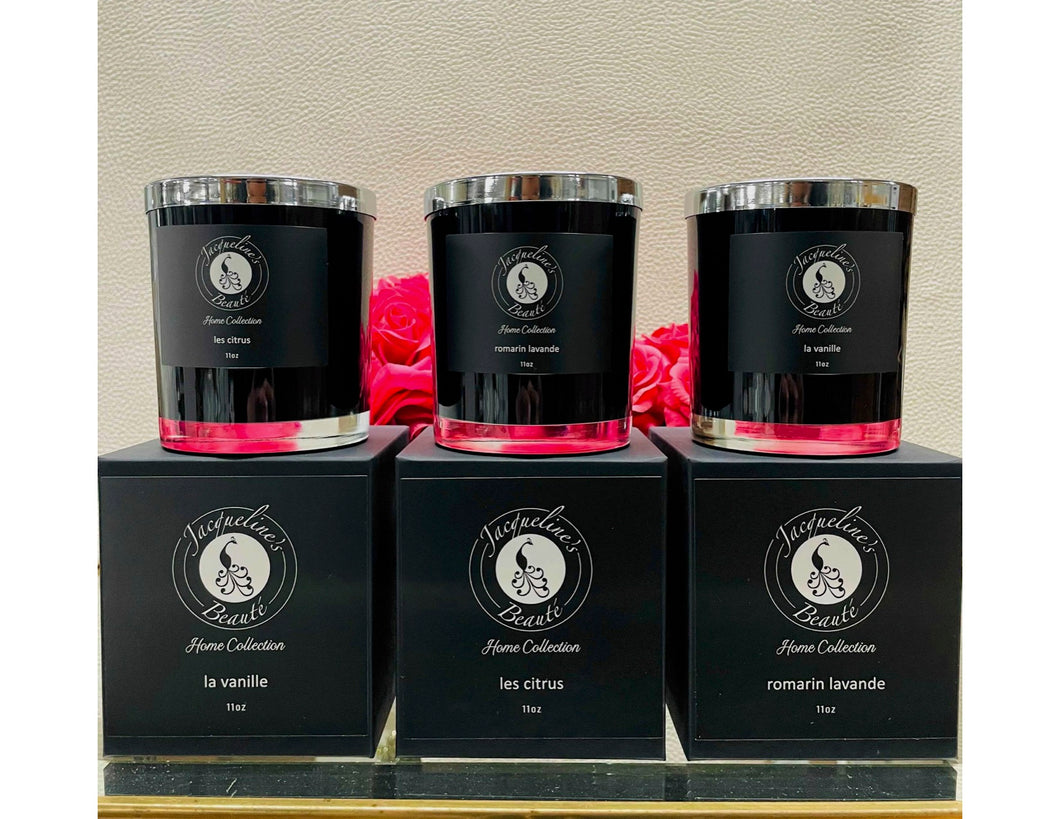 Luxury Candle in Glass - les citrus